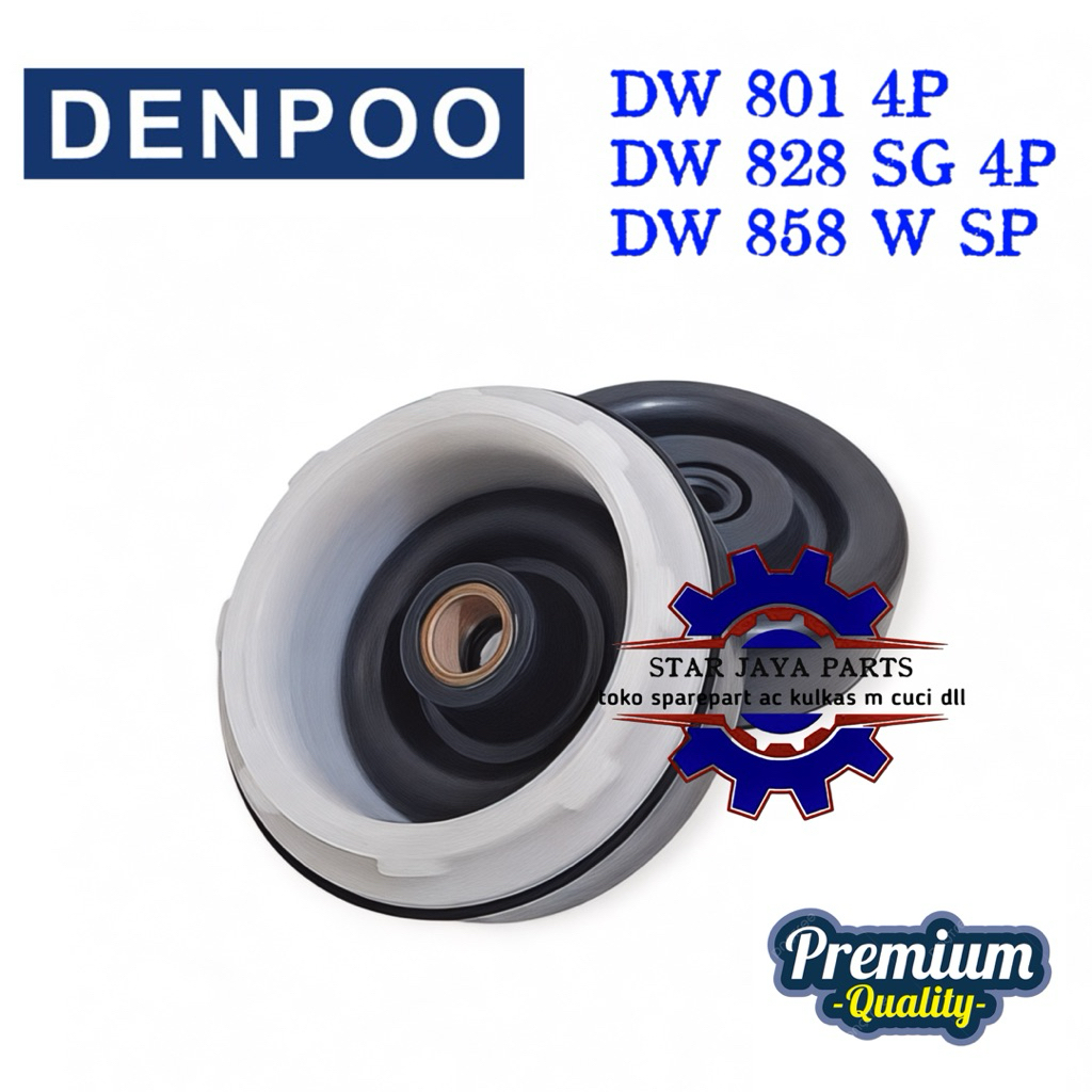 Seal Pengering 14mm Denpoo 8 Kg DW 801 4P 828 SG 4P 859 W SP SiL Pengering Mesin Cuci Denpoo 2 Tabun