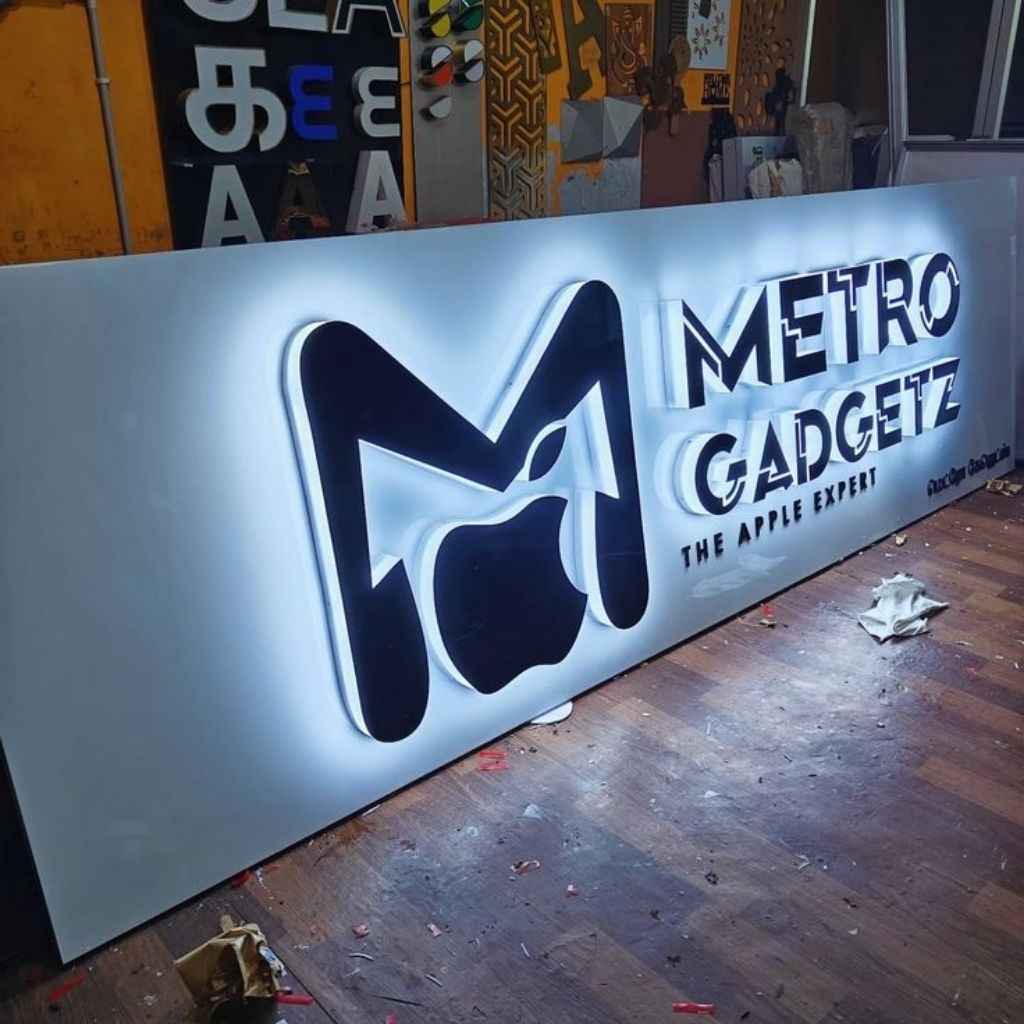 Huruf timbul akrilik || Letter sign || huruf timbul plat || Neon Box || akrilik custom