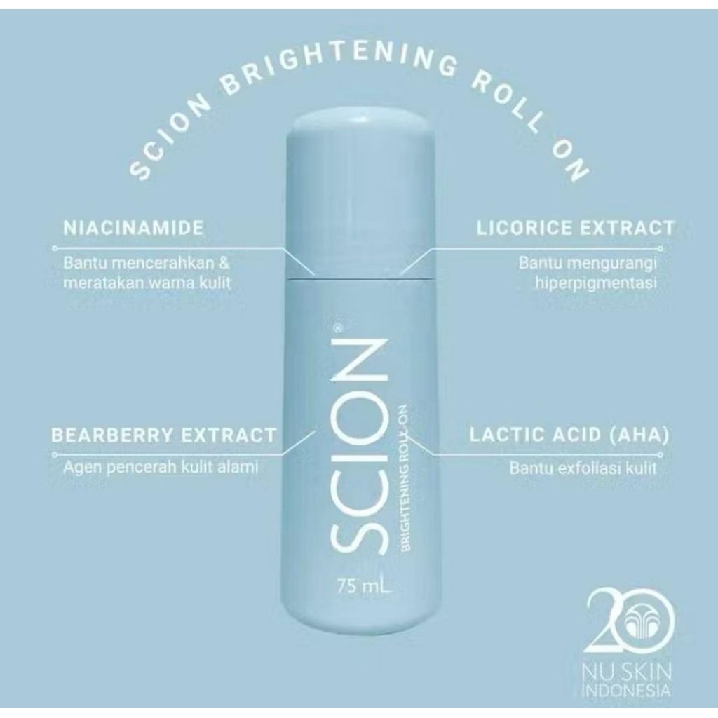 Scion Roll On Whitening Deodorant
