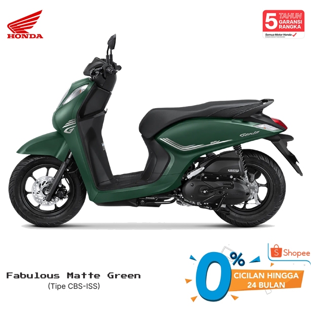 New Honda GENIO CBS ISS Motorcycle Sepeda Motor