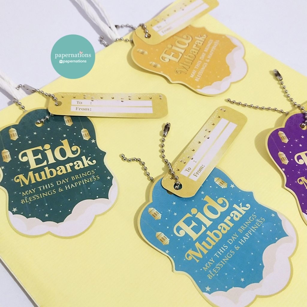 Tag Lebaran / Hampers Tag Lebaran / Tag Eid Mubarak