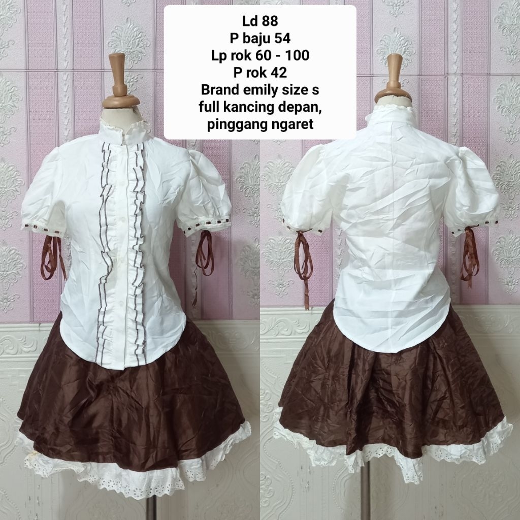 One Set Baju Wanita Lucu