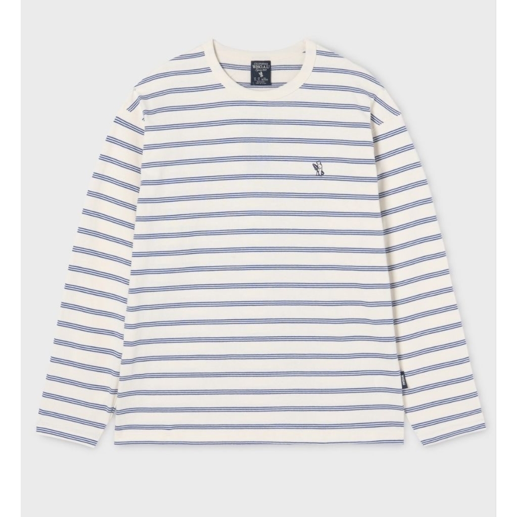 Who.a.u Stripe Long Sleeve T-shirt / WHLSG2321U