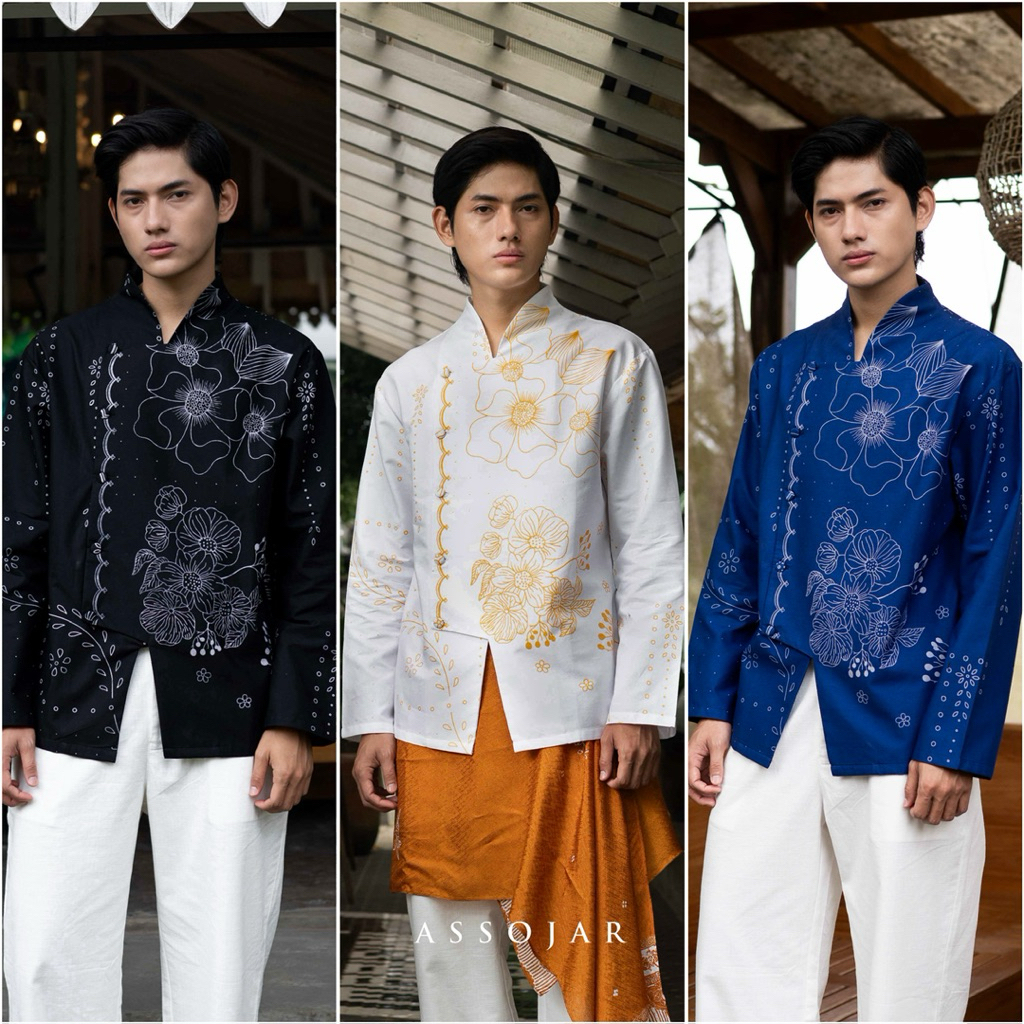 Assojar - Tutur Beskap batik / Kemeja Pria / Pitutur raya series