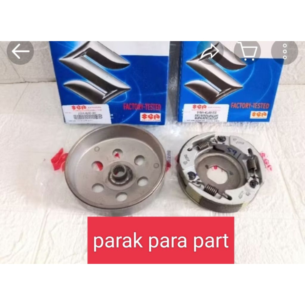 Kampas Ganda Dan Mangkok Kampas Ganda Suzuki Nex 2 Address