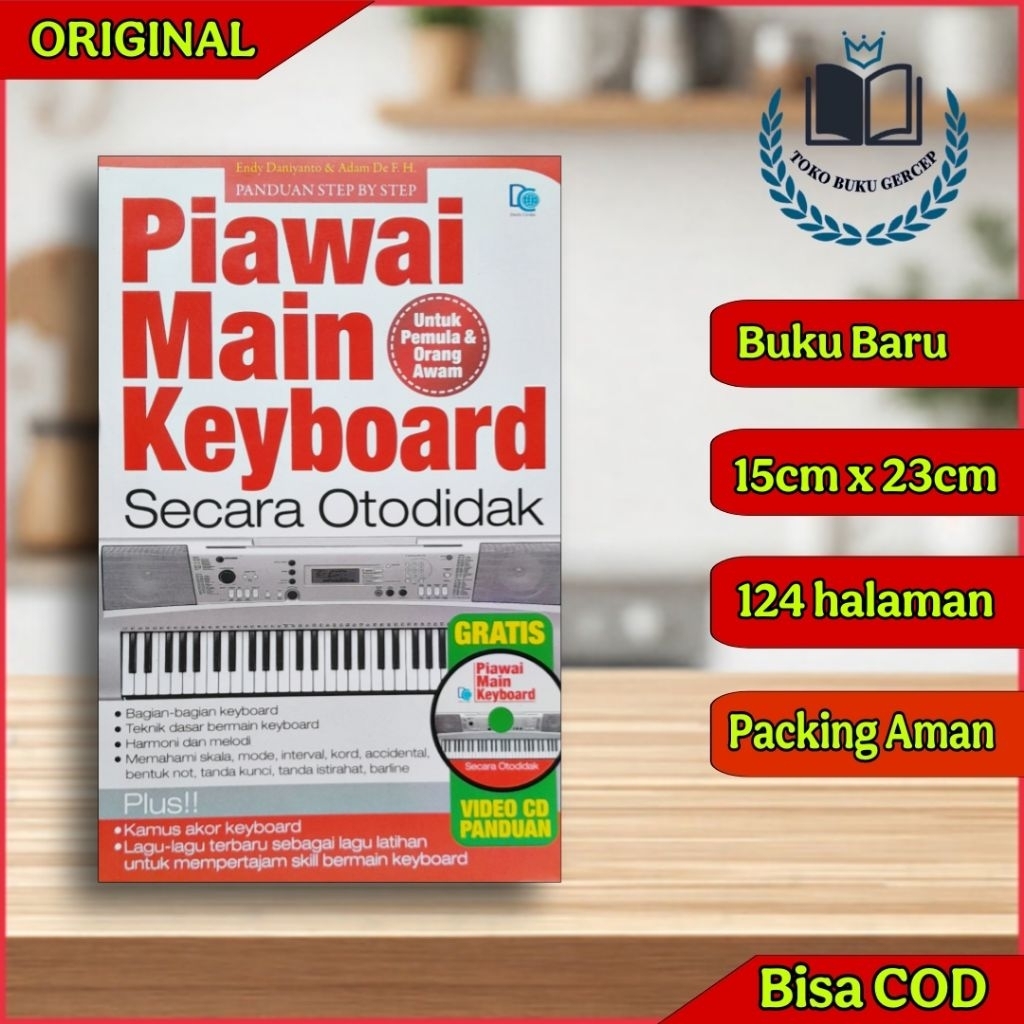 [Buku Musik] Piawai Main Keyboard Secara Otodidak