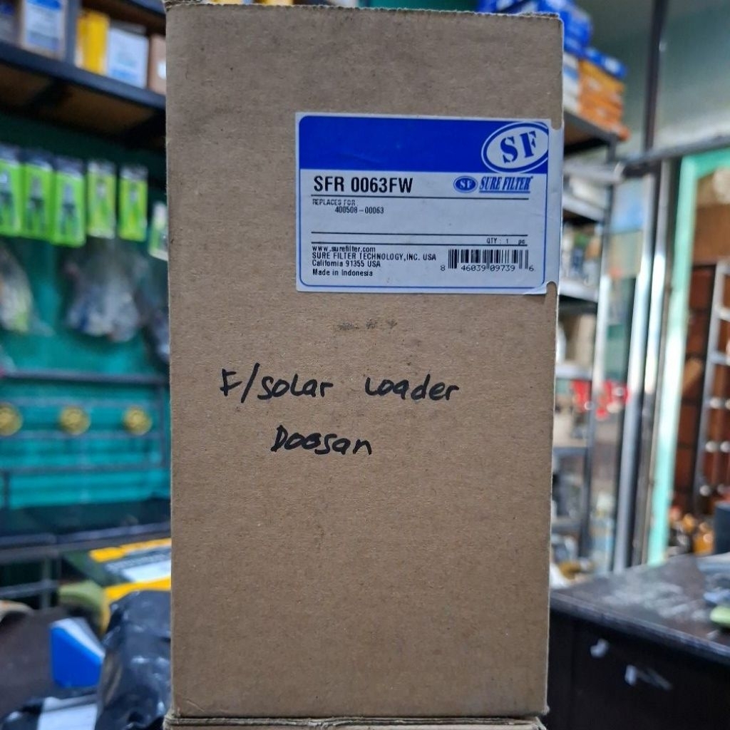 Filter Solar Loader Doosan ( SFR 0063FW )- SF/Sure Filter