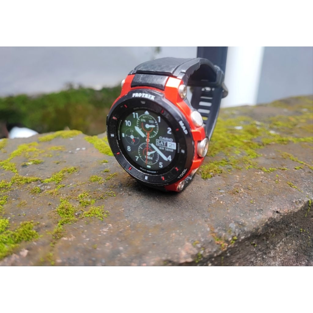 casio protrek wsd-f30 second
