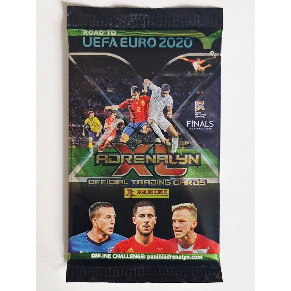 Panini 2020 Road to UEFA EURO Adrenalyn Xl Official Trading Cards Booster Pack (6 Cards)