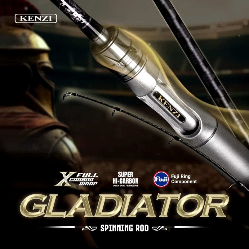 [FISHING PALACE] JORAN SPINNING KENZI GLADIATOR 602 180CM FUJI RING