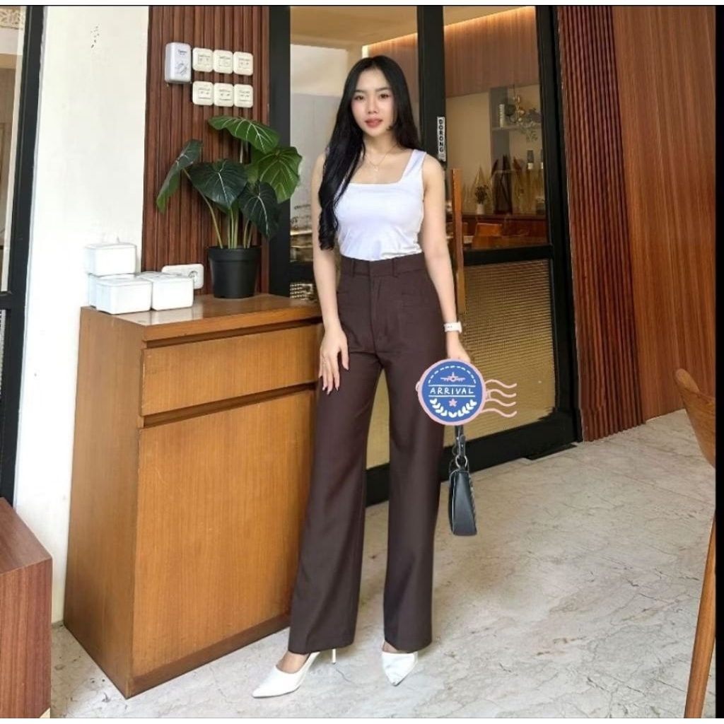 Celana Panjang Bahan Wol Pant