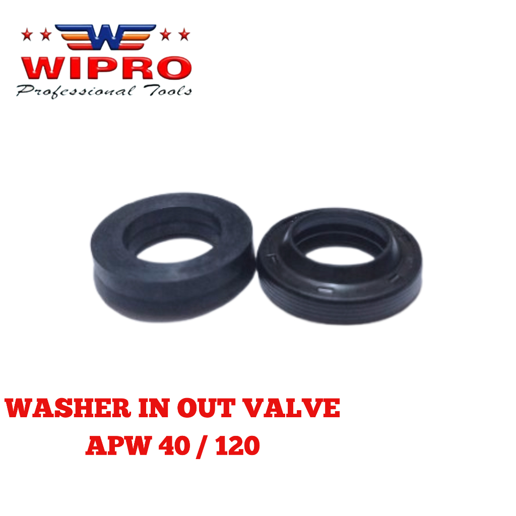 WIPRO WASHER IN OUT APW 40 - 120 / SEAL SET APW 40,60,120 /  WATERSEAL OILSEAL APW 40 - 120