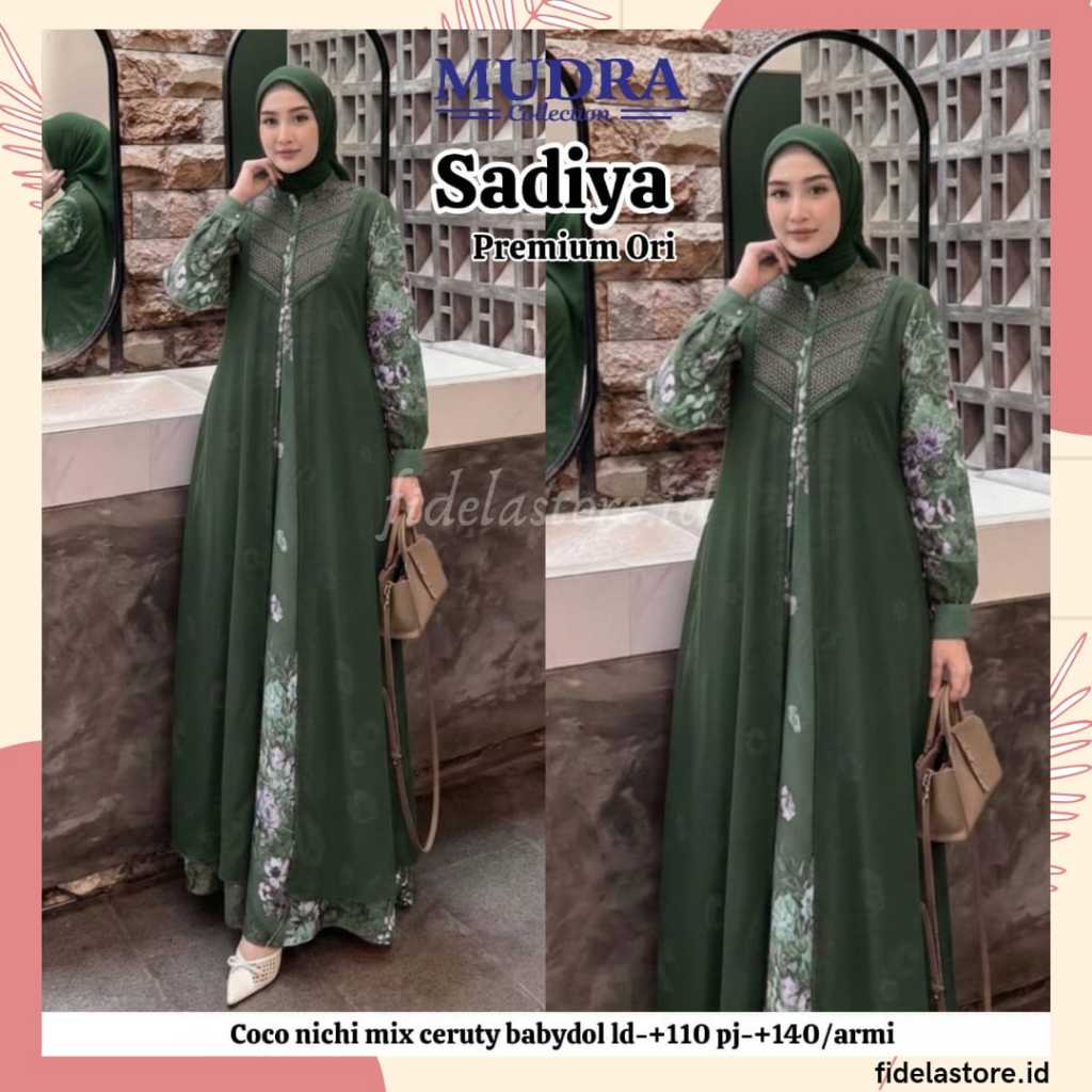 Mudra Hijab | Gamis Terbaru | Gamis Wanita | Gamis Pesta | Dress Kondangan | Gamis syari | Midi Dres