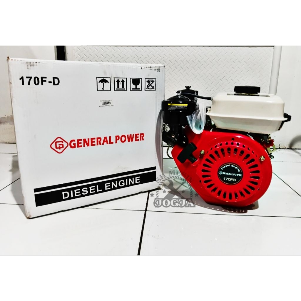 GENERAL Mesin Penggerak Diesel Engine 170FD 5HP Solar