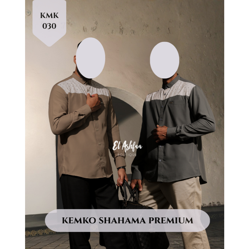 Kemko by Shahama | Kemeja Koko Shahama KMK 030 - El Ashfaa Boutique