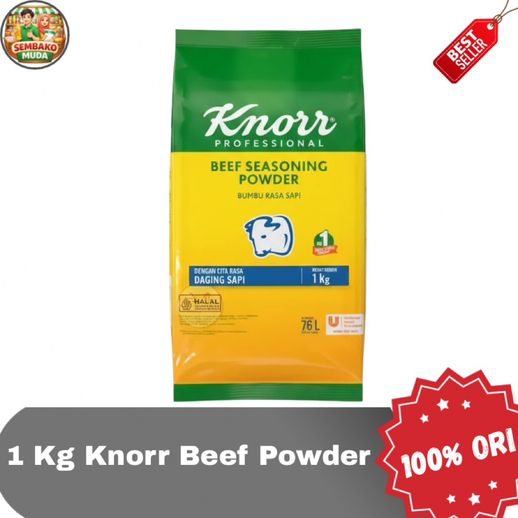 Knorr Beef Powder 1 Kg / Knorr Bumbu Penyedap Rasa SAPI
