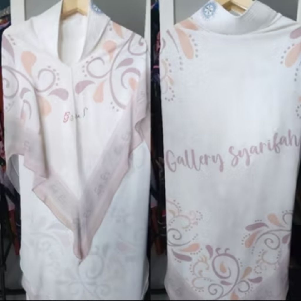 khimar printing Gallery Syarifah preloved