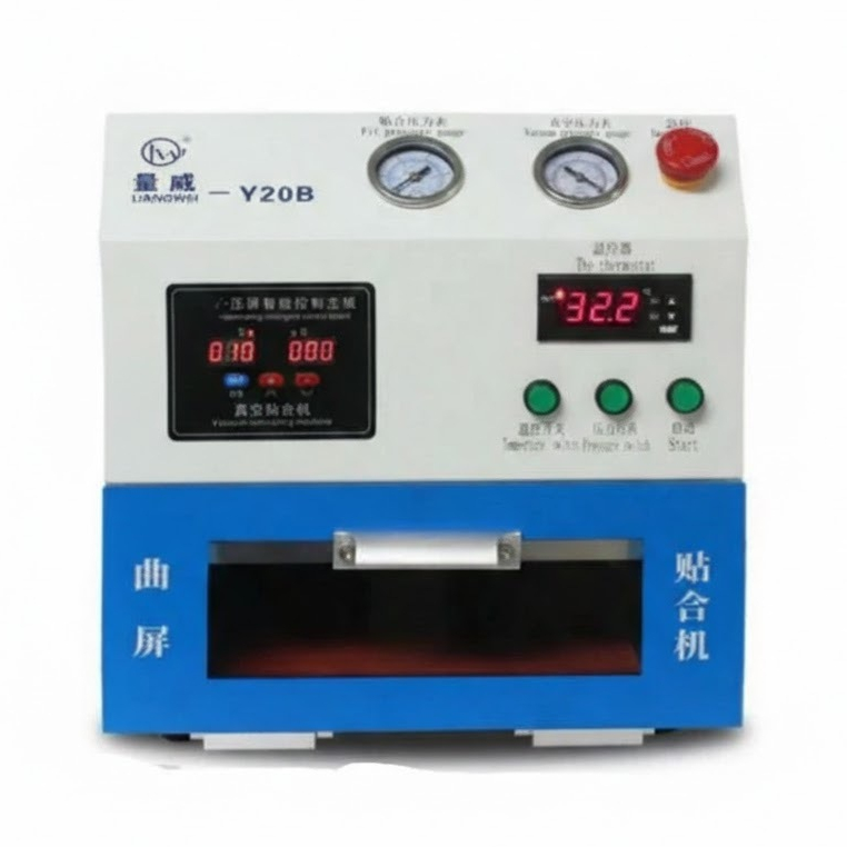 Mesin Vakum Laminating Vacum LCD Touchscreen LIANG WEI Y20B 12.9inch
