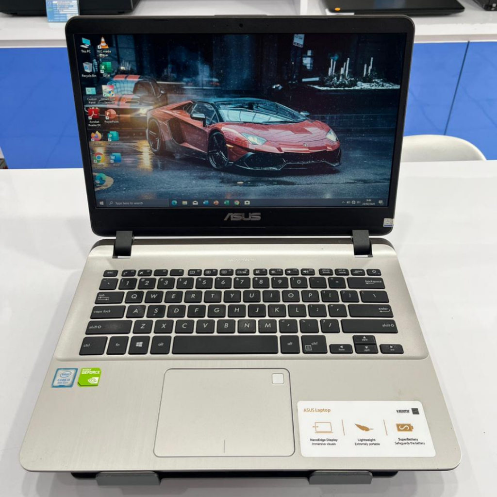 LAPTOP ASUS VIVOBOOK X407UF INTEL CORE I5 GEN 8 RAM 20GB/ SSD 256GB