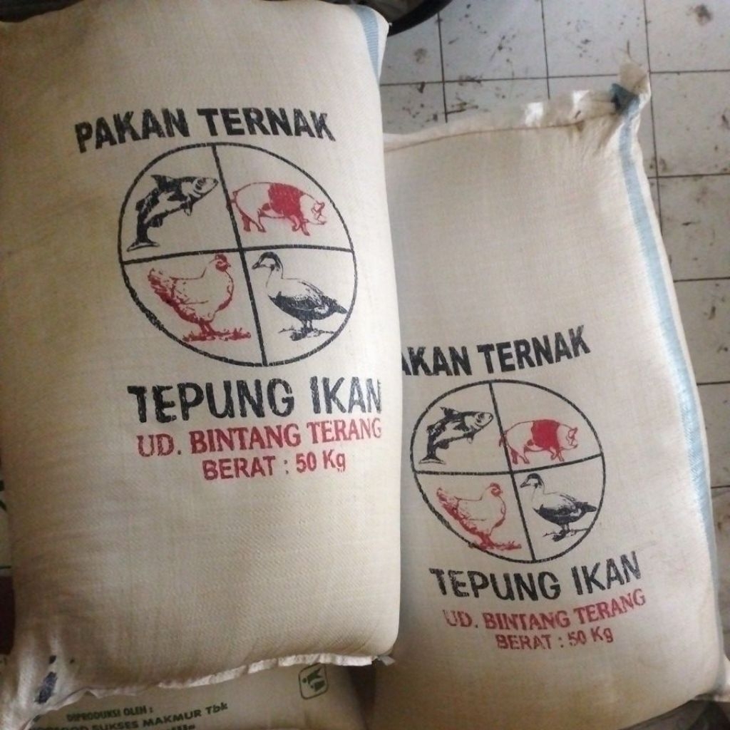 50 Kg Tepung Ikan Protein Tinggi Untuk Pakan Ternak