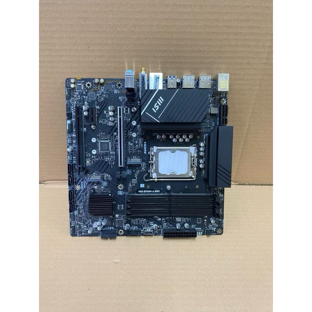 [like new]MATHERBOARD MSI PRO B760M-A WIFY DDR 5 GARANSI