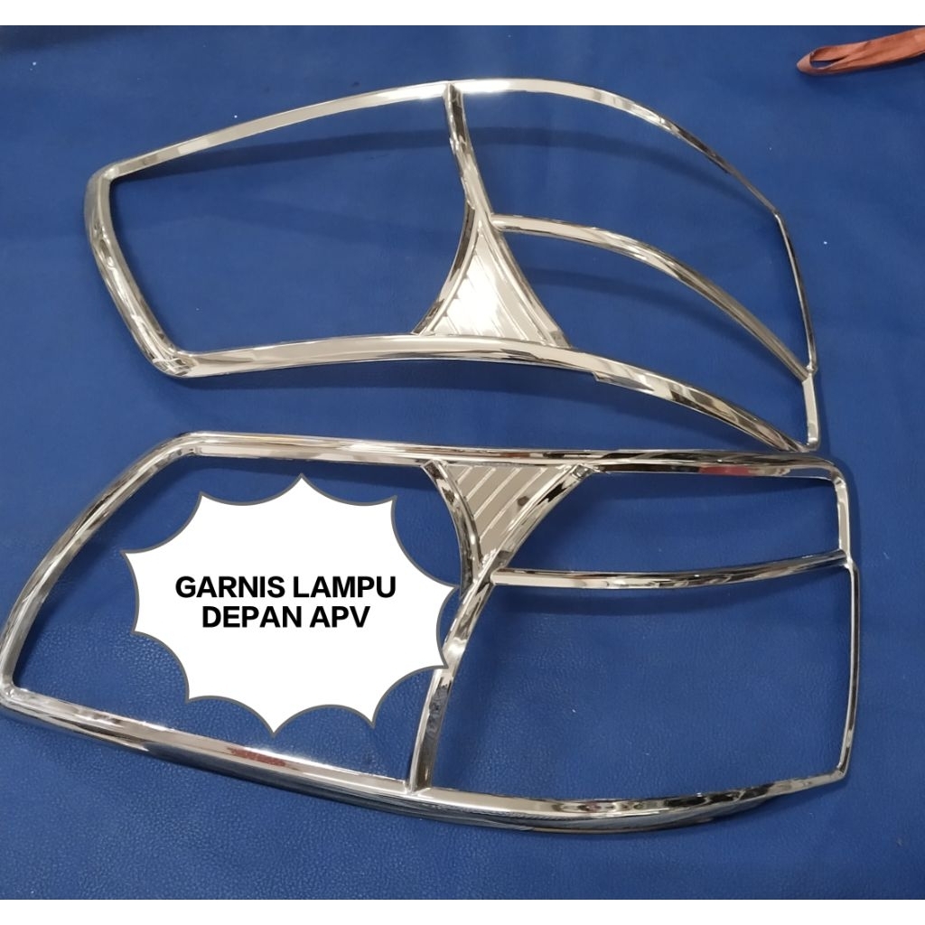 GARNIS LAMPU DEPAN APV CHROOM