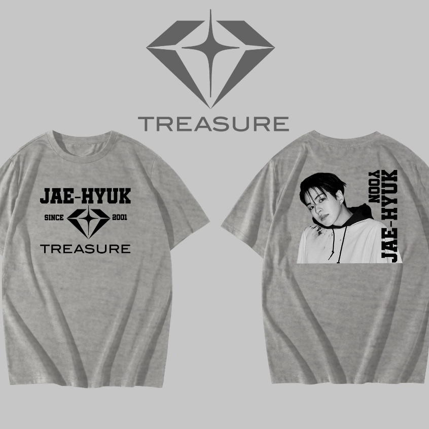 KAOS YOON JAEHYUK TREASURE / TSHIRT TREASURE / KAOS KPOP / FANSMERCH