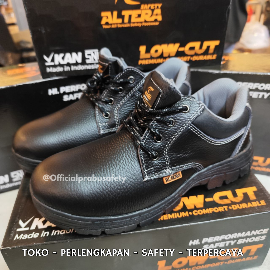 Sepatu Safety Altera Bromo ALT-LCL 205 Original 100% - Safety Shoes Merk Altera Ujung Besi
