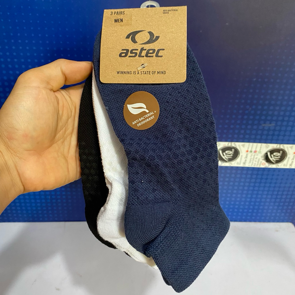 Kaos Kaki Sock Astec Diadoraa Airwalk Original 1pack 3pcs Unisex