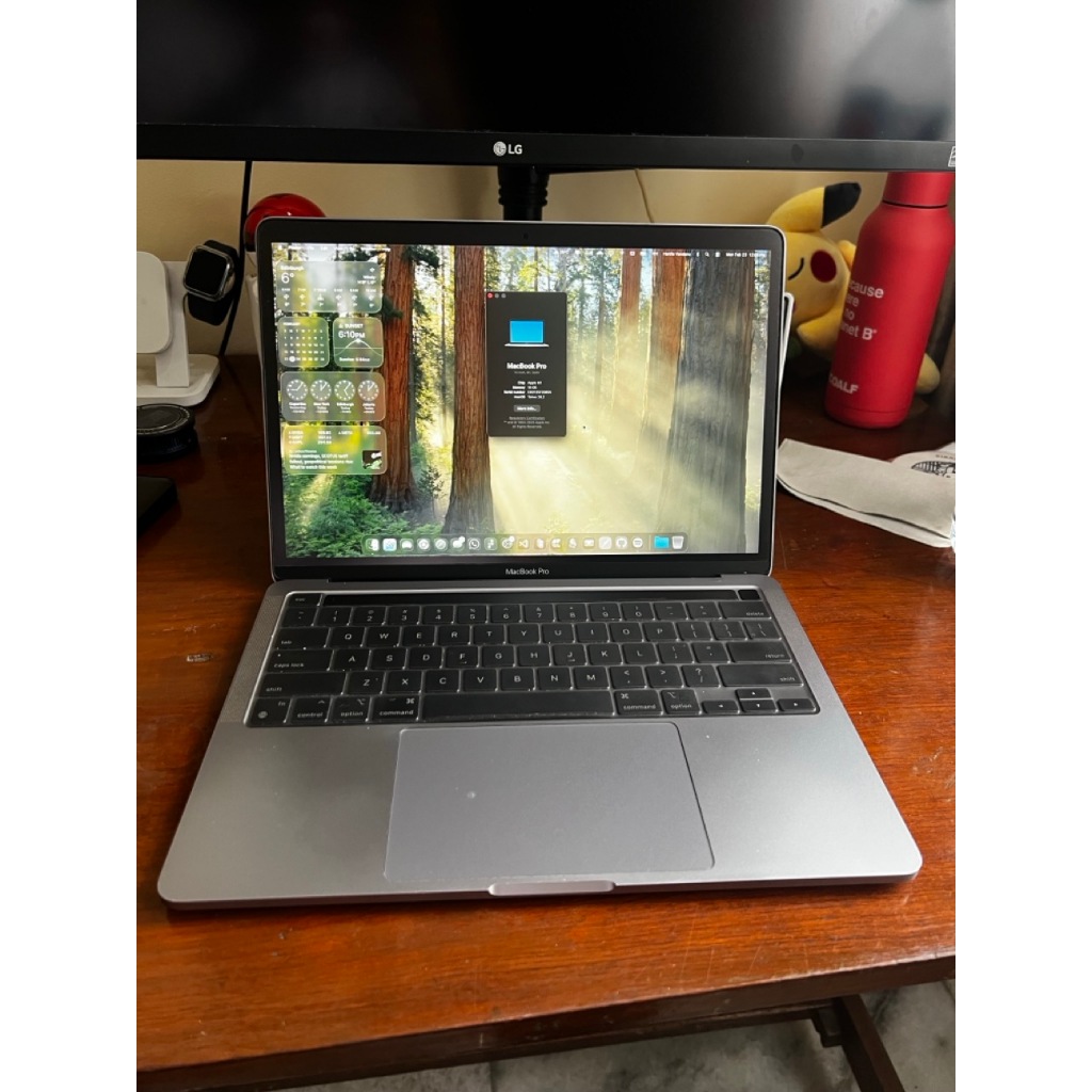 Macbook Pro M1 16/256 Fullset Minus Pemakaian