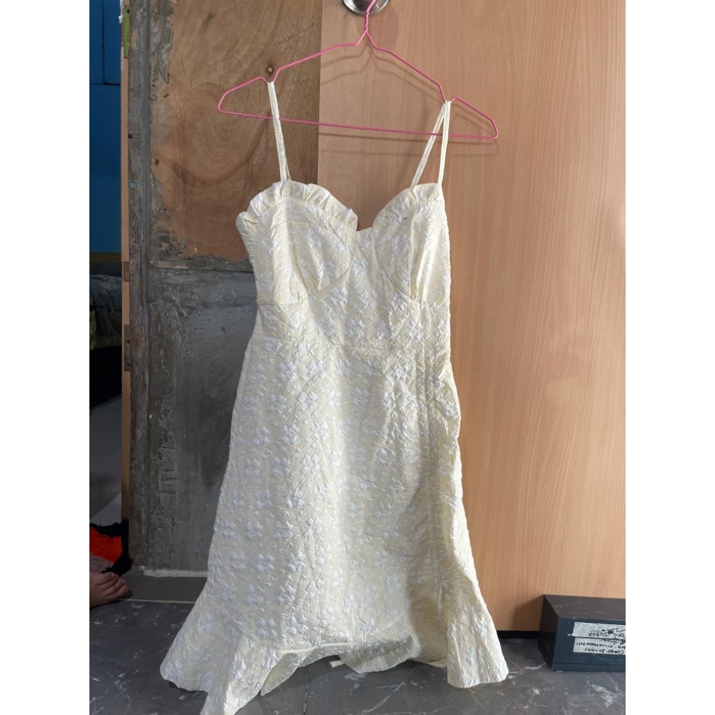 Dress Korean / minii dress / gaun pendek / gaun pantai