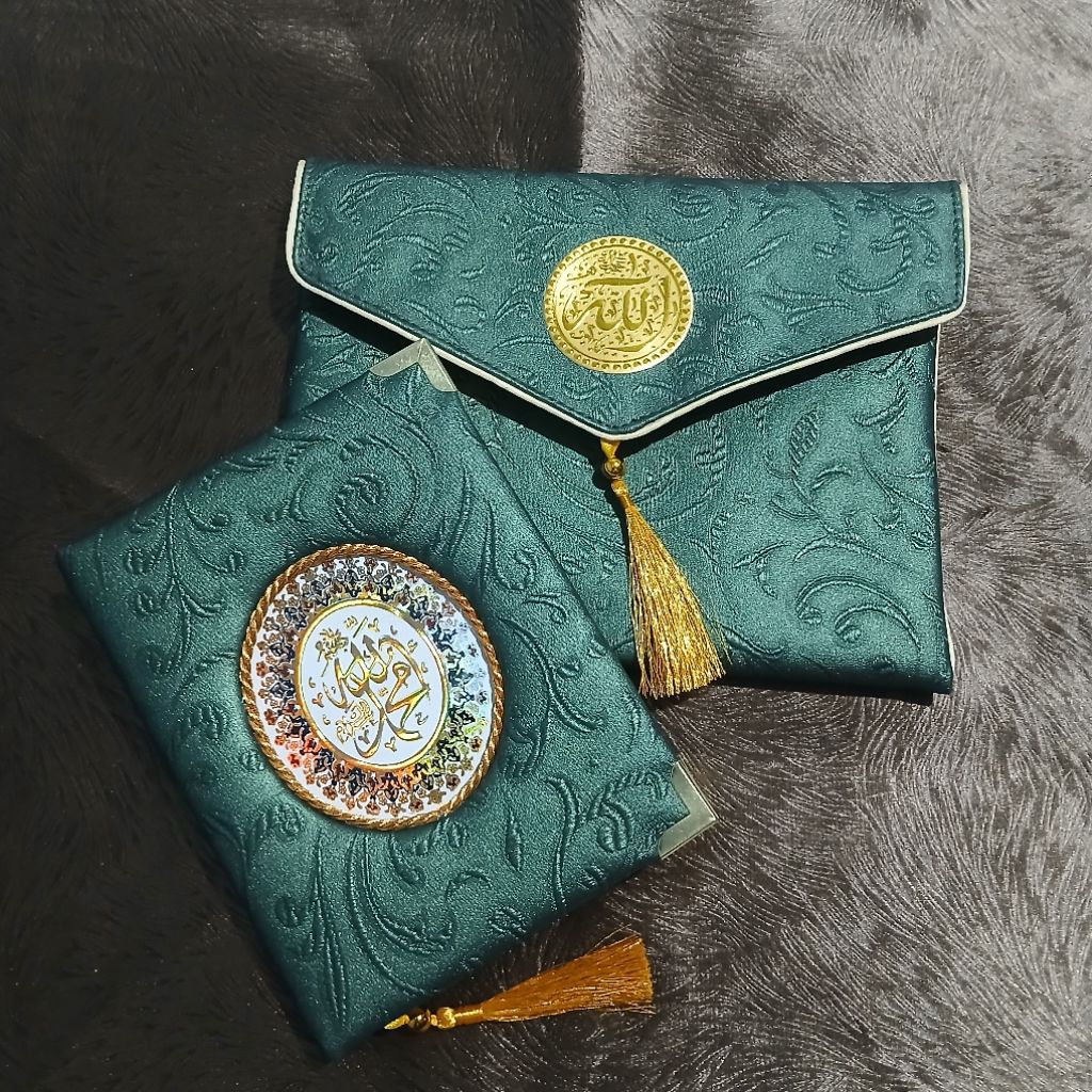 PAKET BUKU YASIN HARD COVER SPON & DOMPET/TAS