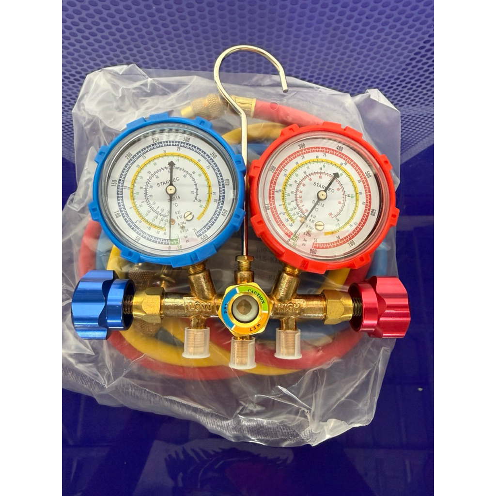 manifold analizer double alat ukur freon ac