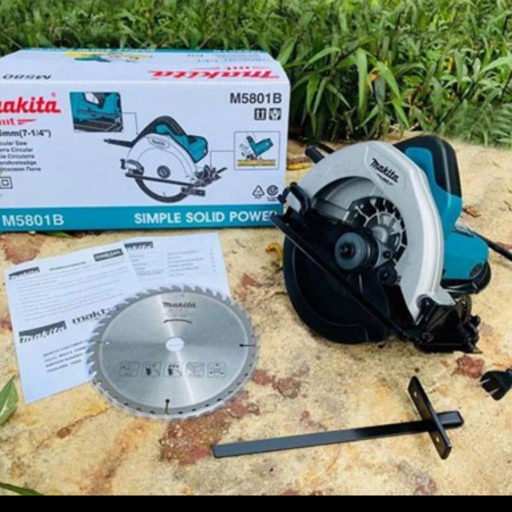 mesin circuller maktec mt 583 potong kayu maktec ukuran 7"