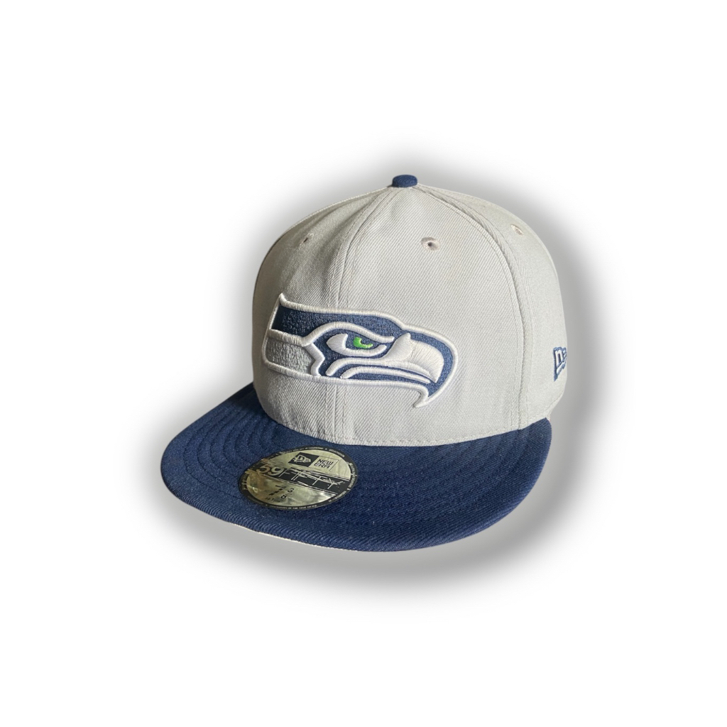 Topi New Era NFL Seattle Seahawks Gray Navy