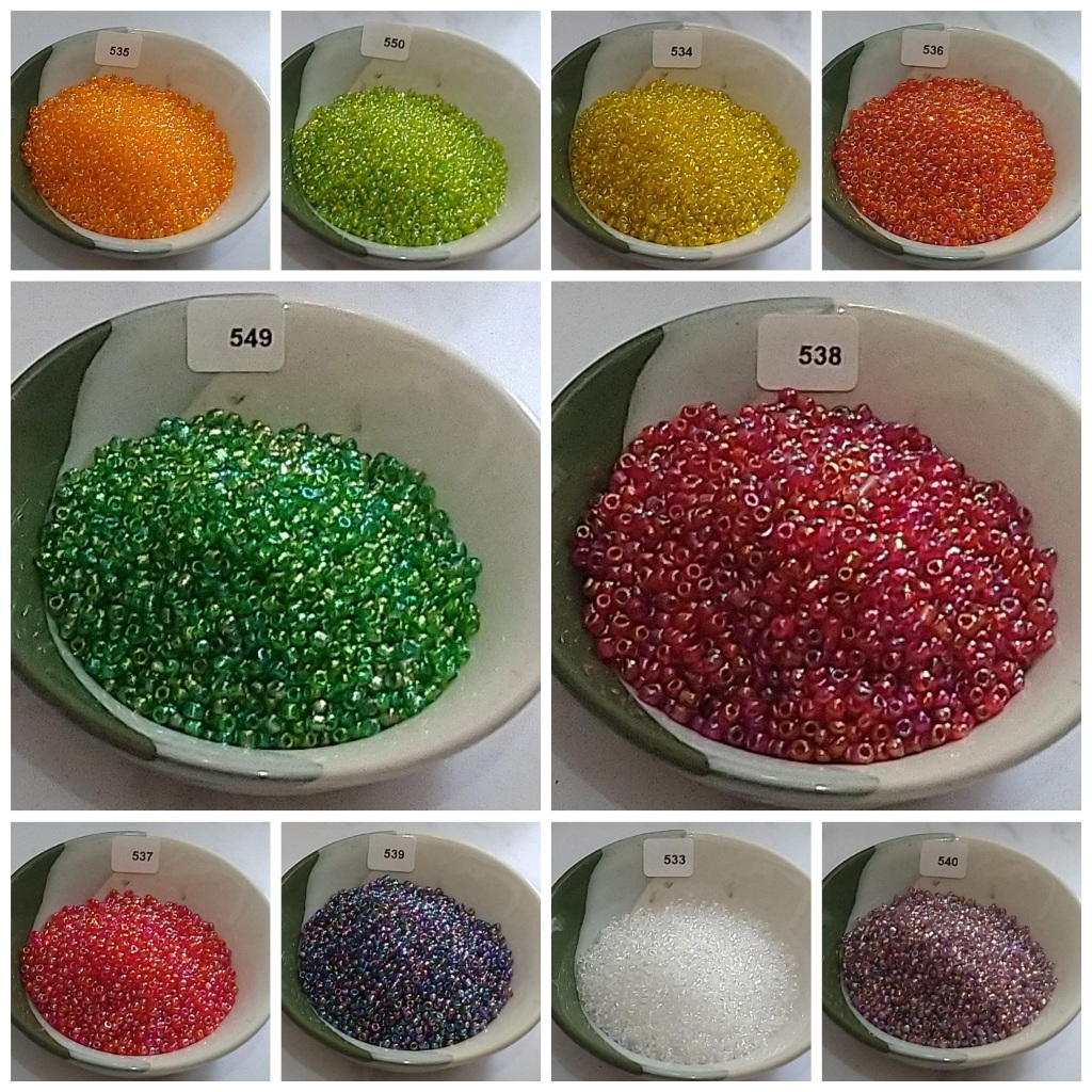 Payet/ Mote Pasir 12/0 Semi Jepang Kemasan 30gr Part 6