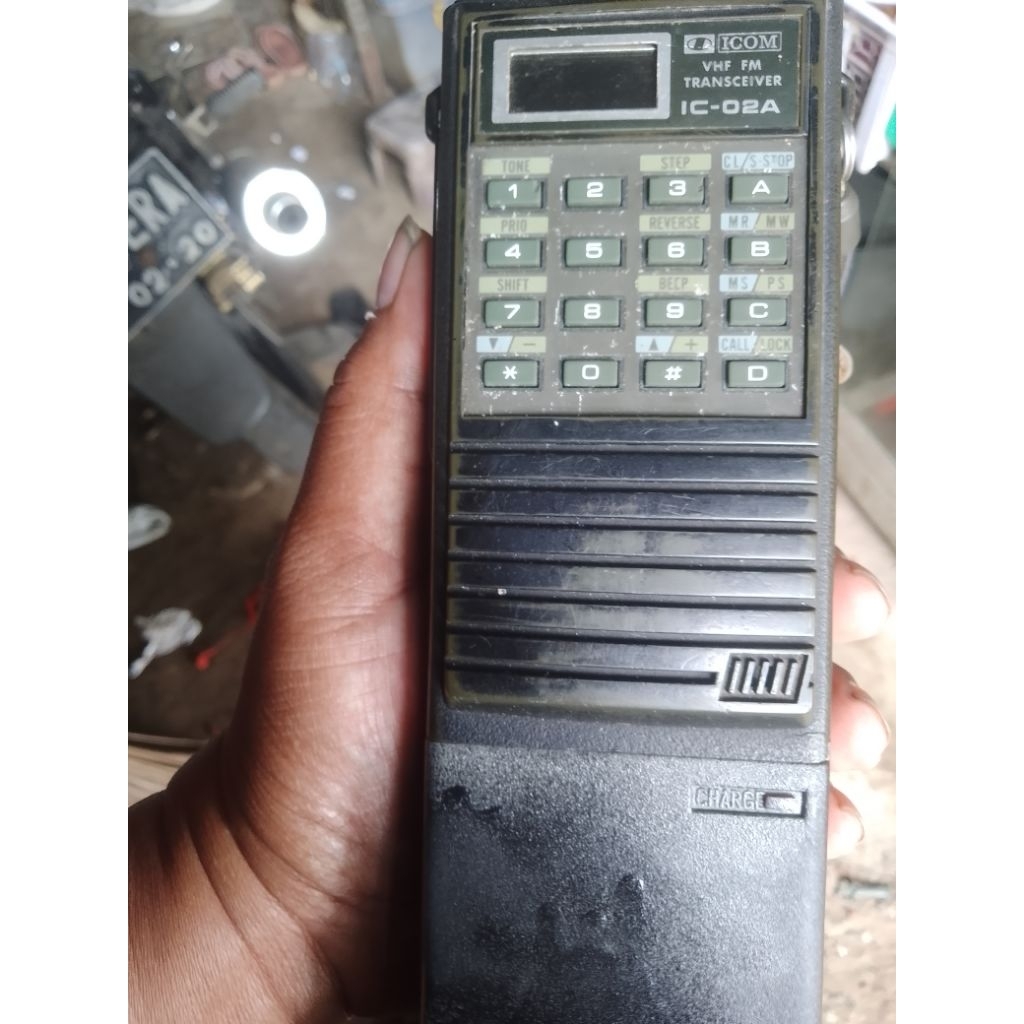 ht icom ic 02a VHF.