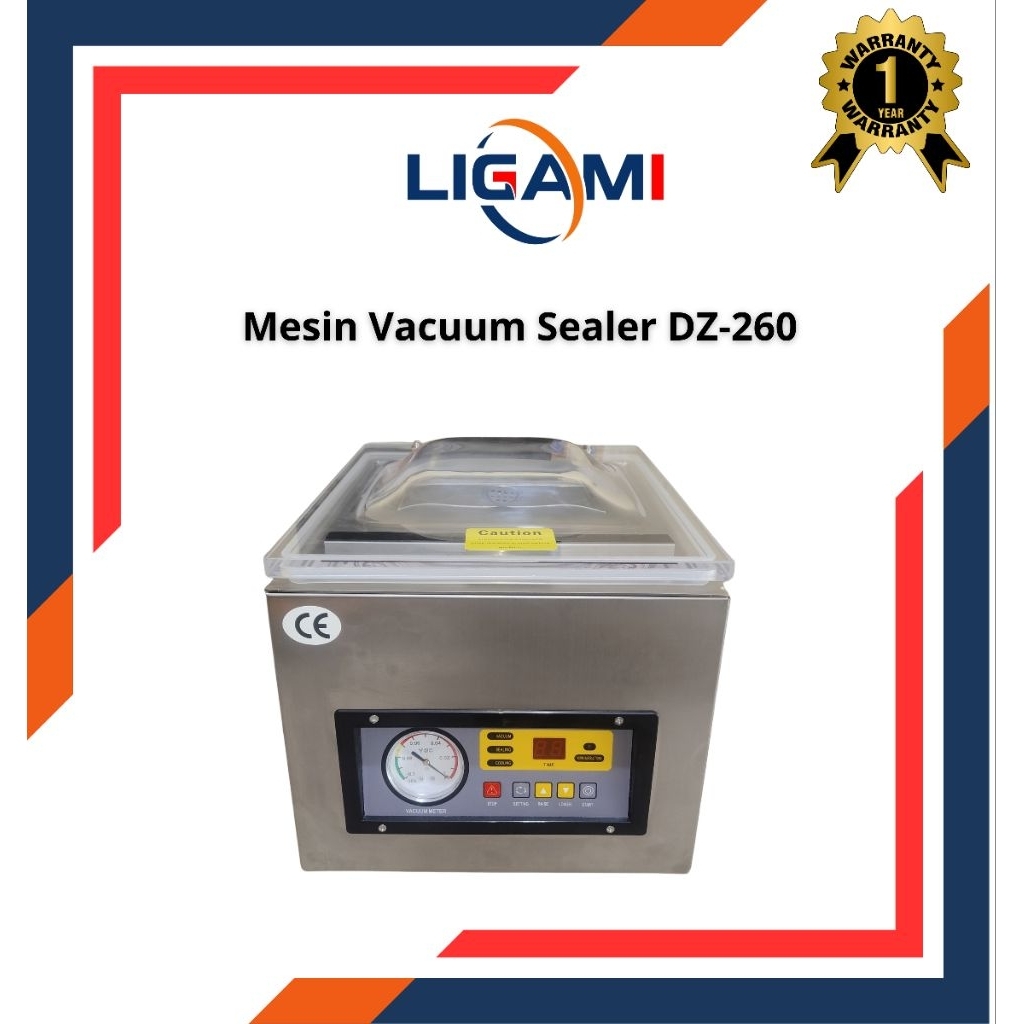 Mesin Vacuum Sealer Chamber DZ-260//Pengemas Vakum Makanan