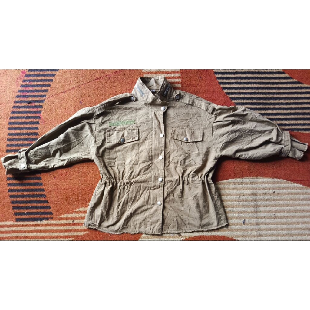 jaket parka wanita second