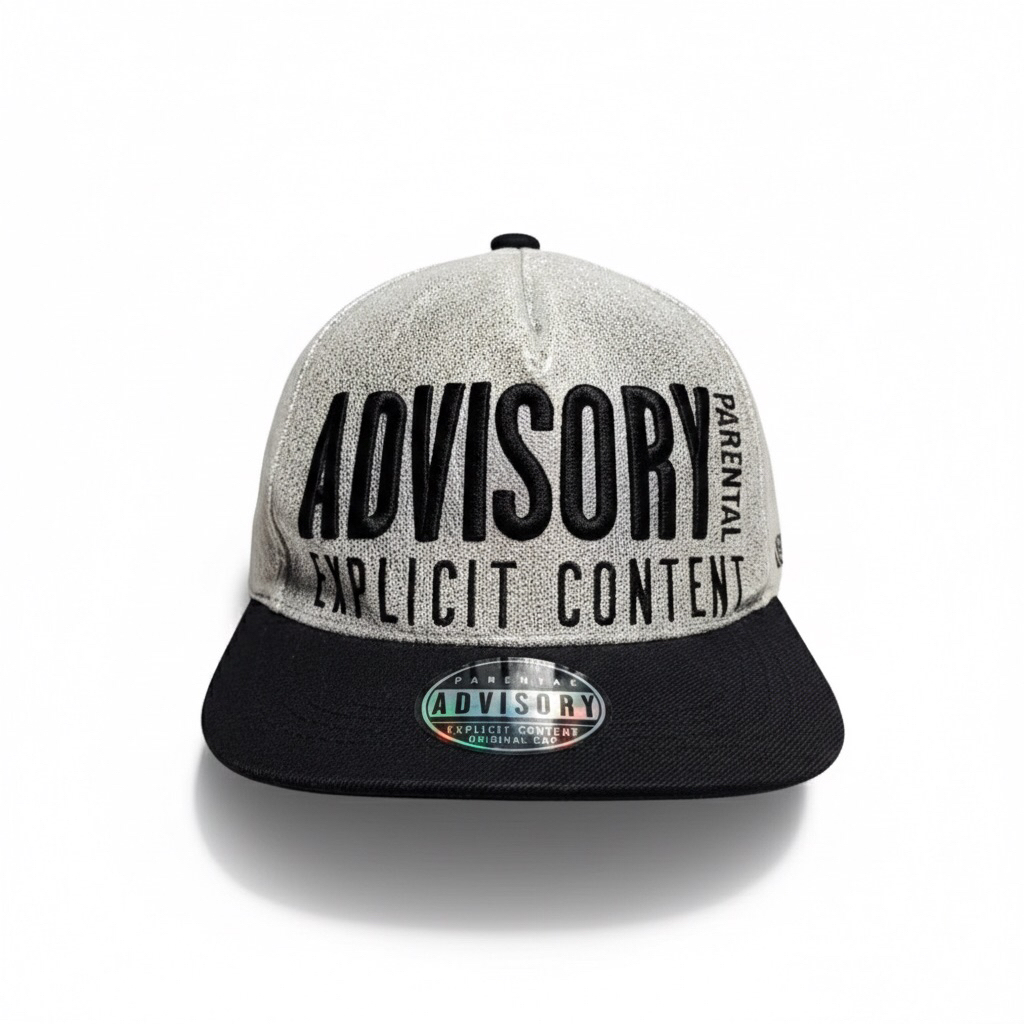 Topi Snapback PARENTAL ADVISORY Explicit Cap Original Second Preloved