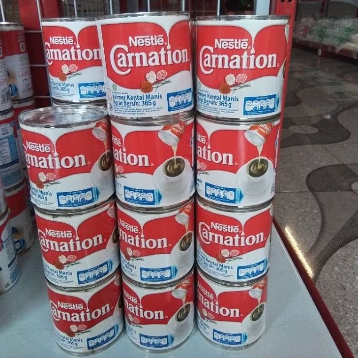 Susu Carnation Krimer Kental Manis kaleng