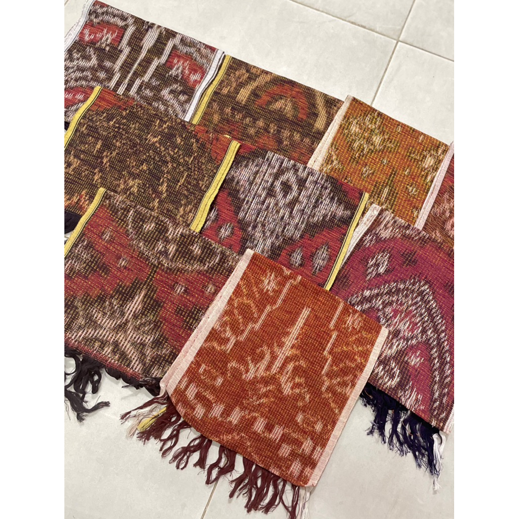 DIAN ANGEL BUSANA|| SELENDANG TENUN PLENDOAN MOTIF GRINGSING TENGANAN