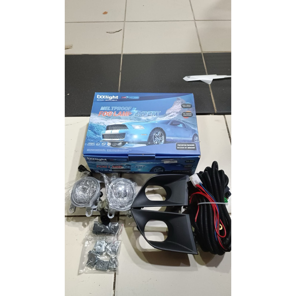foglamp fog lamp lampu kabut depan komplit mobil toyota innova zenix LED