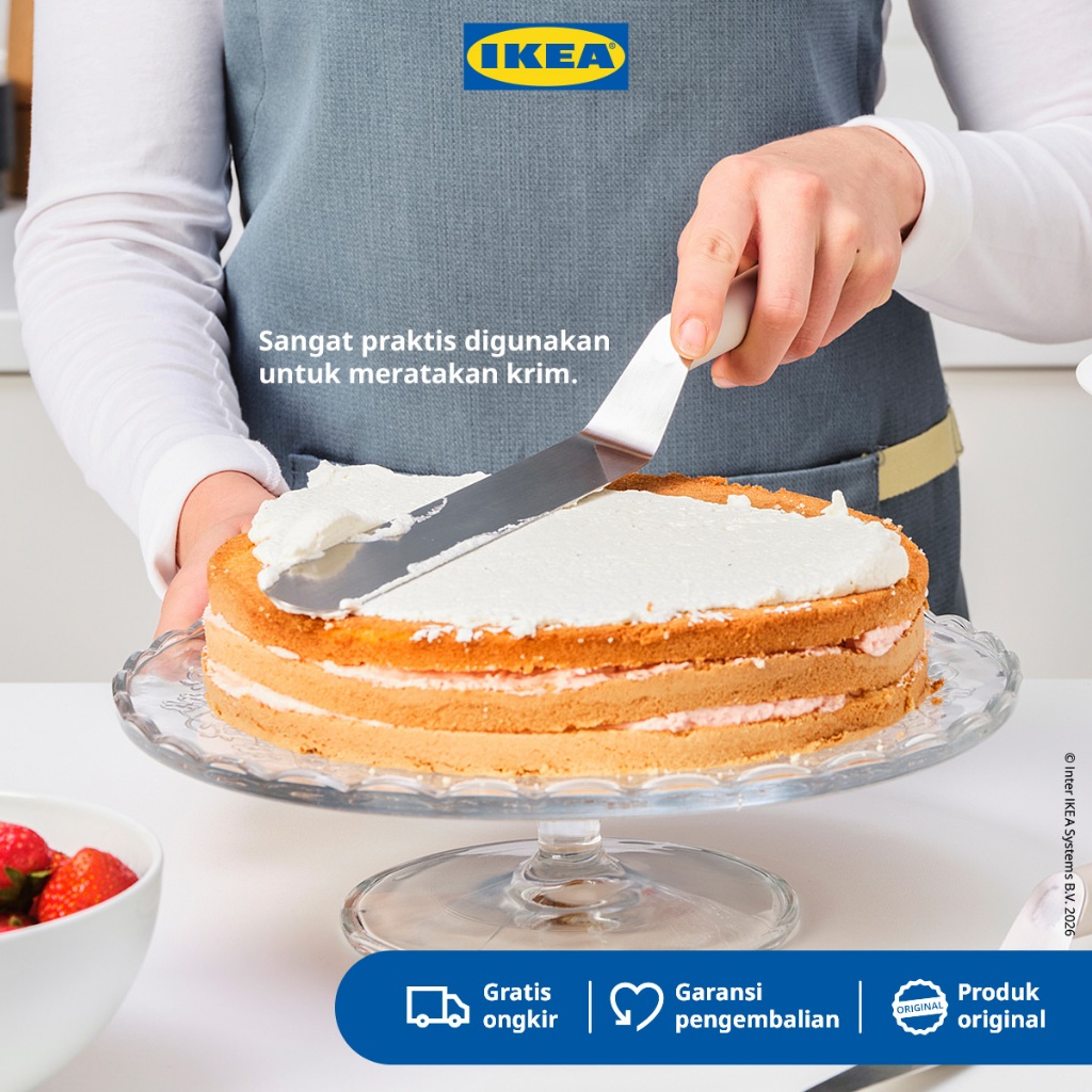 IKEA LATTBAKAD Spatula Baking / Offset Spatula Set Isi 2pcs