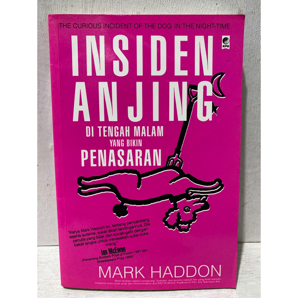 Buku Original INSIDEN ANJING DI TENGAH MALAM YANG BIKIN PENASARAN - MARK HADDON
