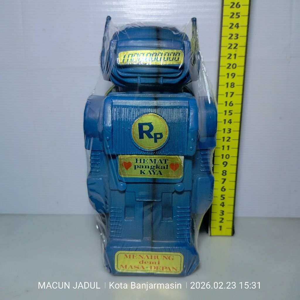 CELENGAN ROBOT,CELENGAN JADUL, MAINAN JADUL, MAINAN NOSTALGIA 90AN