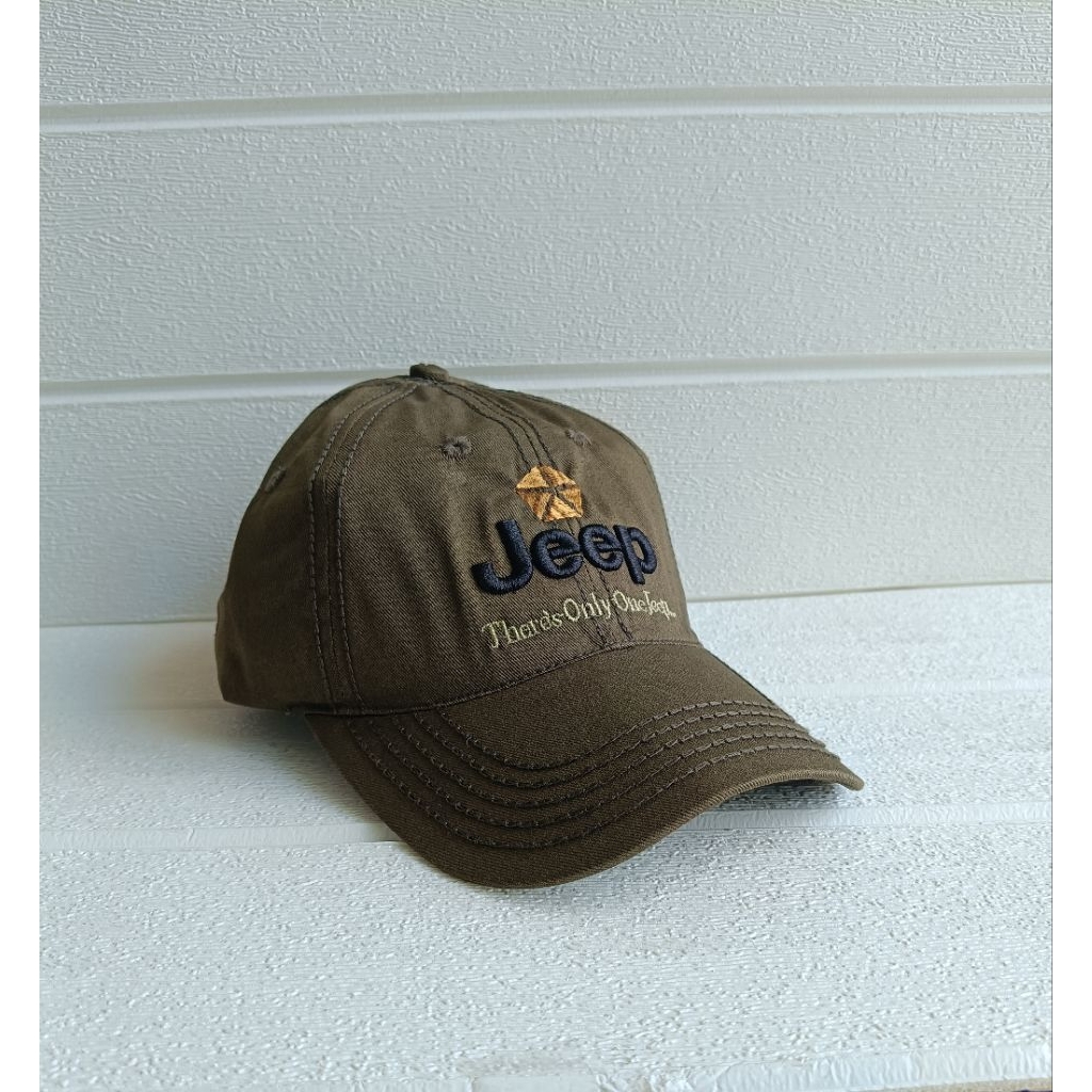 Topi Pria Jeep kain katun adem lembut