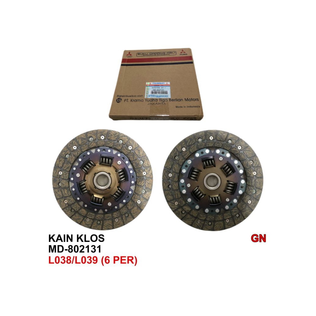 KAIN KLOS L038/L039 (6 PER) MD-802131