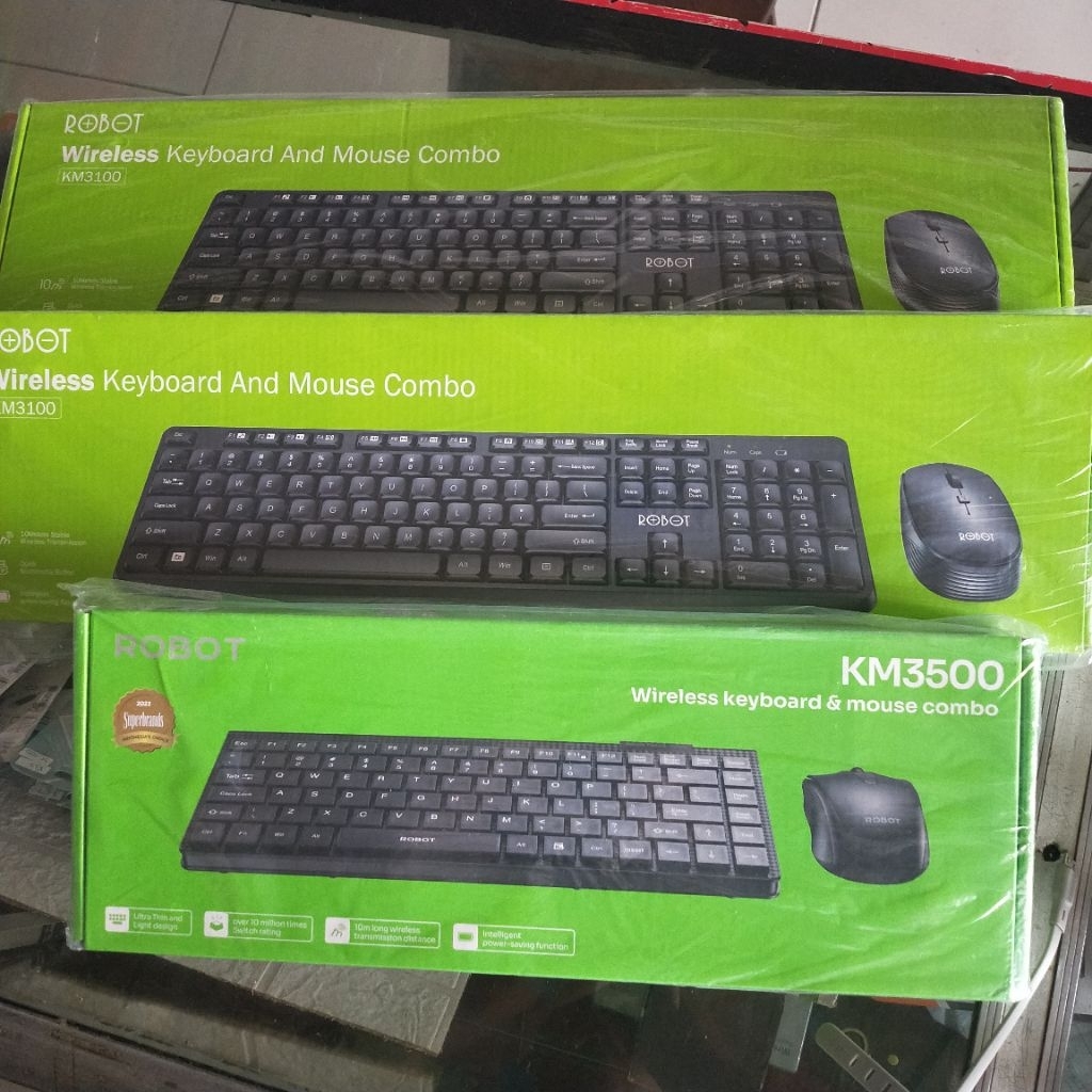 Wireless keyboard & mouse combo | ROBOT | keyboard | mouse