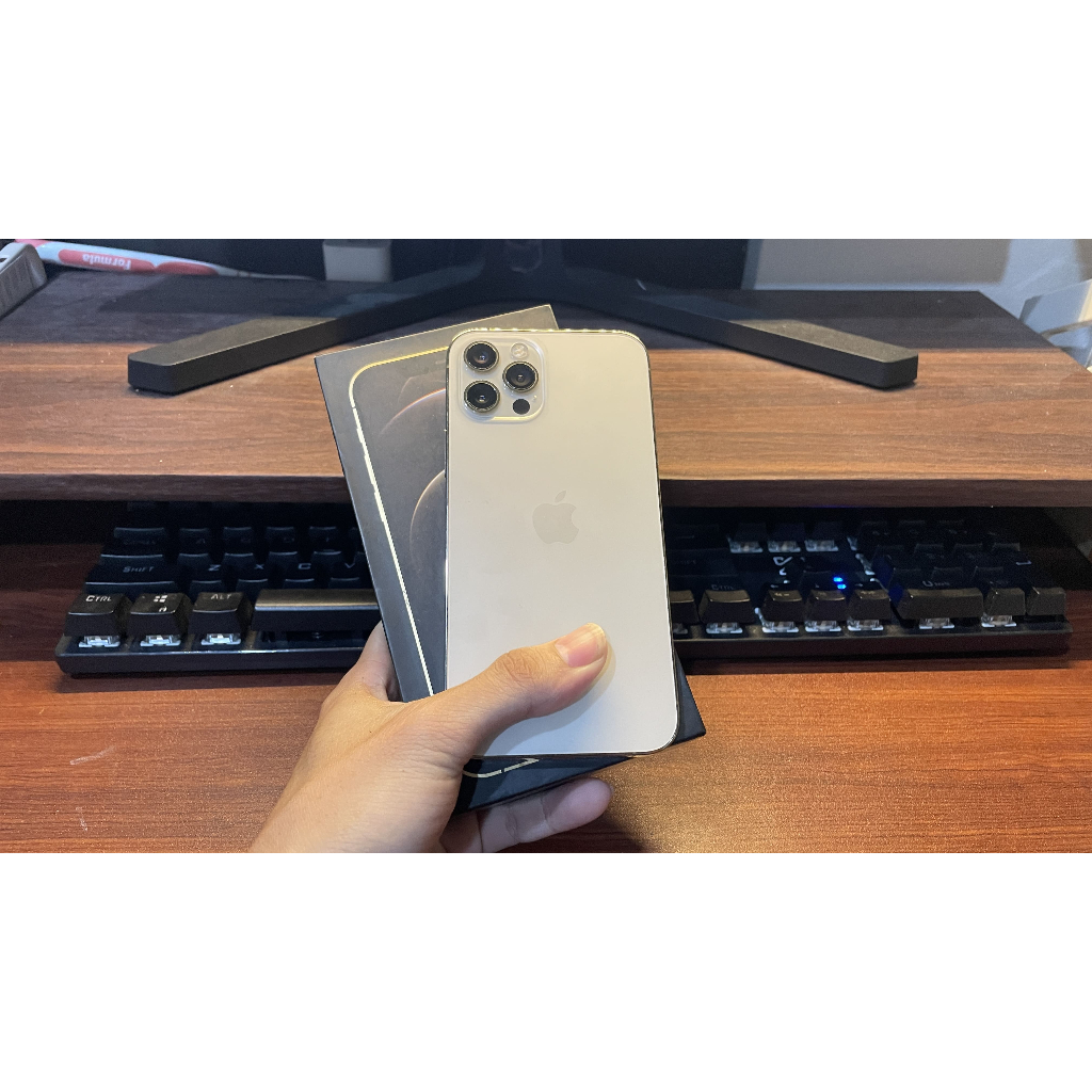 IPHONE 12 PRO GOLD 128 GB BEACUKAI SECOND